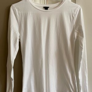 Ann Taylor white cotton tshirt